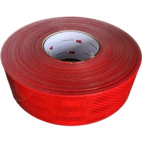 Resim 3M REFLEKTİF ŞERİT KIRMIZI 50 METRE 