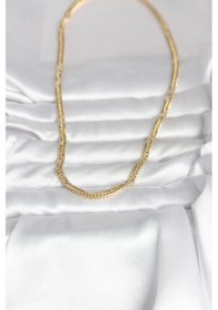 Resim Cm 14k Gold Renk Zincir Model 45 Cm Kadın Kolye - Tj-bko11004 Çok renkli 34231726 