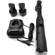 Resim GÜMRÜK BEY Taşınabilir 5 Kademeli Şarj Edilebilir 12V Polisaj Makinesi Pratik Pasta Cila Makinesi 2000 mAh 80W 
