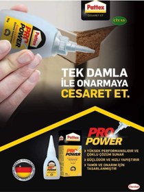 Resim ÇİTAŞ PATTEX PRO POWER EXTRA GÜÇLÜ JAPON YAPIŞTIRICI ALMAN KALİTESİ (15 GR) 