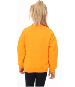 Resim Toontoy Kids Toontoy Kız Çocuk Baskılı Sweatshirt Hardal 