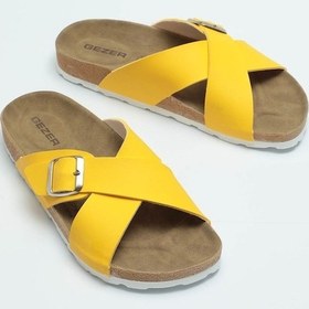 Resim Gezer Yazlık Kadın Terlik (554652756) Sarı 