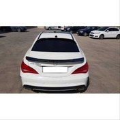 Resim Mercedes W117 CLA Uyumlu GTS Spoiler Parlak Siyah 