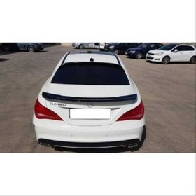 Resim Mercedes W117 CLA Uyumlu GTS Spoiler Parlak Siyah 