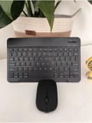 Resim TMAX Taşınabilir Şarjlı Bluetooth Klavye+Mause set (Android/Windows/İos Uyumlu) Yeni model 