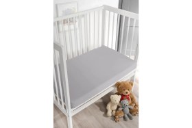 Resim Evde Home %100 Pamuk Organik 2'li Lastikli Bebek Çarşafı - 2'li Set -60X110/120 +30 cm 