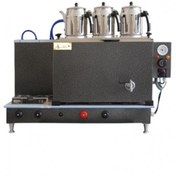 Resim Tiryaki 3 Demlikli Statik Çay Kazanı Gri 