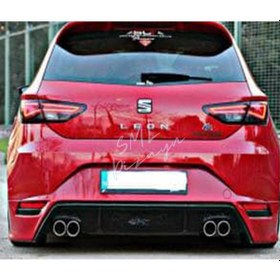 Resim Seat Leon Fr Aero Arka Ek Difüzör Plastik 