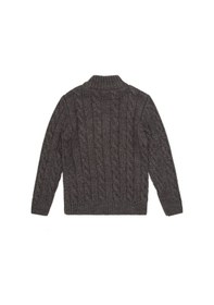 Resim U.S. Polo Assn. U.s. Polo Assn. Erkek Çocuk Antrasit Melanj Kazak /triko 50315628-vr081 