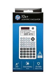 Resim Hp 10s+ 240 Fonksiyonlu Bilimsel Hesap Makinesi Gri 