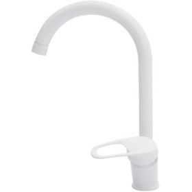 Resim Kustar Cambridge Aç-Kapa Mutfak Eviye Bataryası Beyaz 