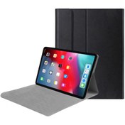 Resim Microcase iPad Pro 11 2018 Sleeve Serisi Mıknatıs Kapaklı Standlı Suni Deri Kılıf - Siyah 