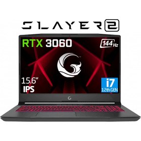 Resim Game Garaj Slayer2 D5 7-3060 C1 i7-12700H 16GB 500GB SSD RTX3060 6GB 15.6" Free Dos FHD 144Hz, 2xNVME, DDR5, RGB Gaming KB