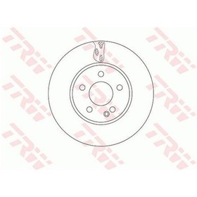 Resim TRW DF6745S Fren Diski Ön Vito W447 14- Havalı 300Mm 