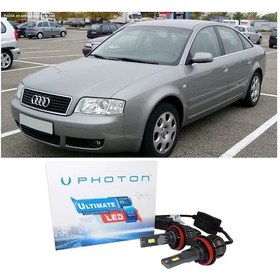 Resim Audi A6 C5 Led Xenon Kısa Far Ampulü H1 Ultimate Yeni Seri Beyaz 1997-2005 