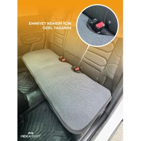 Resim Meka Part Terletmez Kilim Tekli Füme Sadece arka Koltuk Için 