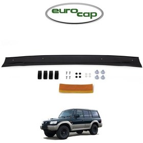 Resim Eurocap Hyundai Galloper Ön Kaput Koruyucu Rüzgarlık Abs 97-03 