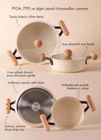 Resim The Mia Cucina Di Mia Sığ Tencere 24 Cm Çok Renkli 