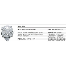 Resim parcafix Diot Taraf Kapagi Isuzu Nlr Npr Vakumsuz 80a 13-> 504625175 