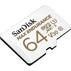 Resim Max Endurance Microsdhc 64GB Sd Adapter For Home Security Cameras & Dashcams, Up To 30,000 Hours, Full Hd / 4K Videos, Extreme Endurance, Up To 100/40 Mb/s Read/write Speeds, C10, U3, V30 