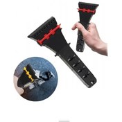 Resim Buz Kırıcı Buz Kazıyıcı Silikonlu Çek Çek Siyah 