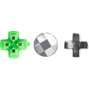 Resim Ps5 Çapraz Anahtar İçin 3 Adet / Set Gamepad Metal Düğmeler Mantar Kafa Manyetik Taban Çapraz Tuşlar Aksesuar Seti 