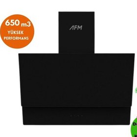 Resim Eminçelik Ve AFM Tech 12 225 + FM7700 + FM3400 Zenon Dijital Turbolu Siyah Ankastre Set 