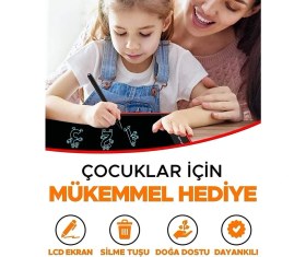 Resim Noyiska Writing Tablet LCD 8.5 Inç Dijital Kalemli Çizim Yazı Tahtası Grafik Not Yazma Eğitim Tableti Çocuk 