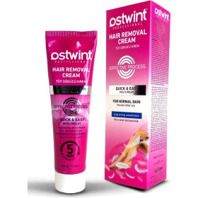 Resim Ostwint Normal Ciltler İçin Tüy Dökücü Krem 100 ml Kadın Hızlı ve Kolay Uygulama 