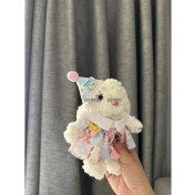 Resim Silver1 Sevimli Renkli Ip Peluş Ayı Kolye El Yapımı Oyuncaklar Küçük Bebek Çanta Çekicilik Sevimli Bebek Cep Telefonu Çekicilik (Yurt Dışından) 