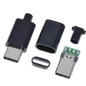 Resim 10 adet AOICRIE Tip-C USB 3.1 24-Pin Erkek Fiş Bağlantı Adaptörü Kabuklu - Hızlı Bağlantı 36V Güvenli Voltaj, Dayanıklı Bakır Temaslar Şarj ve Veri Transferi için, USB 3.1 ve USB 2.0 Cihazlarla Uyumlu, Cihaz Bağlantısı, Şık Metalik Kaplama, Yüksek Kaliteli Bağlantılar, Arduino, Arduino Aksesuarları, Arduino Kiti, Arduino Projeleri, Diy Elektronik, Elektronik Bileşenler, Elektronik Bileşenler, Elektronik Kiti 