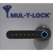 Resim AlGeliyo Multlock Smart Handle - Akıllı Kapı Kolu Geçiş Kontrol Sistemi Mul-t-lock Smart Handle Mat Siyah 