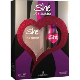 Resim Hype Store She Clubber Kadın Parfüm Seti 50 ml Edt + 150 ml Deodorant 