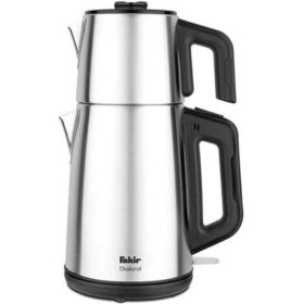 Resim Renkli Inox Çay Makinesi, Şık ve Pratik Çay Demleme Cihazı 