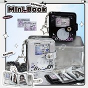 Resim RosyPosy Mini Fotoğraf Kartı Kitabı: 2 inçlik Fotoğraflar için Askılı Suni Deri Albüm - Koleksiyonlar ve Hediyeler için Mükemmel 