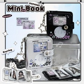 Resim RosyPosy Mini Fotoğraf Kartı Kitabı: 2 inçlik Fotoğraflar için Askılı Suni Deri Albüm - Koleksiyonlar ve Hediyeler için Mükemmel 
