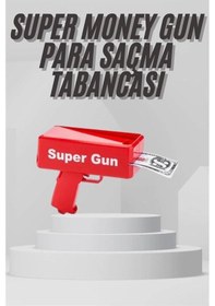 Resim Mey İthalat Para Dolar Saçma Para Atma Tabancası Otomatik Kırmızı Oyuncak 3+ 