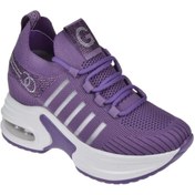 Resim Guja İçten Gizli Dolgu Tabanlı Kadın Spor Ayakkabı GJ-30014 MOR 