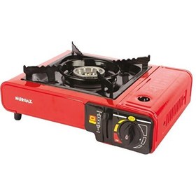 Resim Nurgaz Portatif Tekli Piknik Ocağı Kırmızı 
