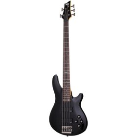 Resim Schecter C-5 SGR Bas Gitar (Gloss Black) 