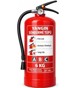 Resim 6 Kg Kkt Yangın Tüpü Dolap 