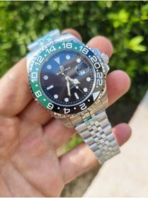 Resim Store Rolex Gmt master Jubile Kordon Sprite, Pepsi, Batman, 904L Çelik, Vidalı Tepe Su geçirmez Erkek Saat 