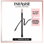 Resim L'Oreal Paris Le Khol Naturel By Paradise Eyeliner - 101 Midnight Black 