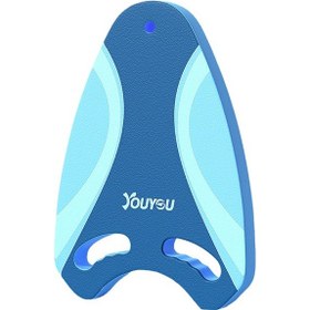 Resim Youyou Yüzme Öğrenmeye Yardımcı Çocuk Yetişkin Başlangıç Yüzdürme Tahtası Mavi 
