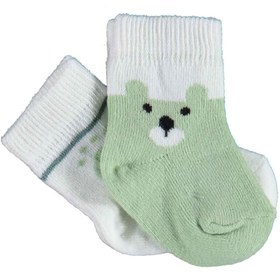 Resim Bibaby Organic Happy Bear 2 li Çorap BBABY-684131933 