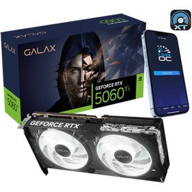 Resim Galax GeForce RTX 5060 1-Click OC 8GB GDDR7 128 Bit DLSS 4 Ekran Kartı (56NSN8MDDCOC) 