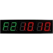 Resim Guiwuu Ekran Spor Salonu Zamanlayıcı 1.5 Inç Haneli Geri Sayım/yukarı Zamanlayıcı Boks Döngüsü Aralığı Saat Kronometre Fitness Eğitimi Ab Tak (Yurt Dışından) 