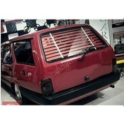 Resim Tofaş Uyumlu Doğan Şahin Kartal Jaluzi Perde Beyaz Krem Kırmızı 