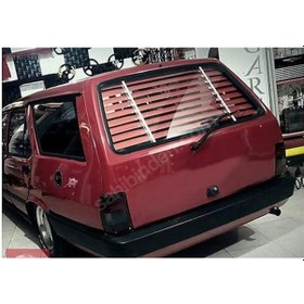 Resim Tofaş Uyumlu Doğan Şahin Kartal Jaluzi Perde Beyaz Krem Kırmızı 