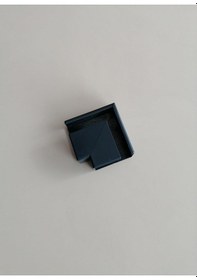 Resim 25 60 Diştan Kanalli Dirsek Antrasit Gri Vm-3008 